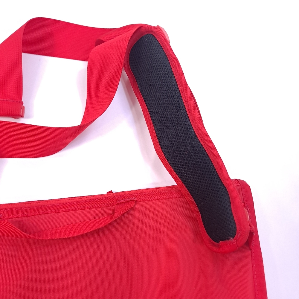 Timbuk2 Catapult Sling Messenger Bag Flame Red Padded Shoulder Bag Backpack - Picture 13 of 16